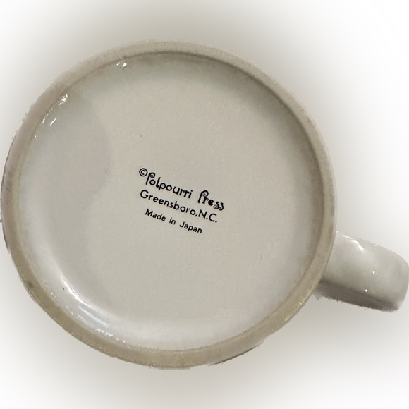 Vintage Potpourri Press Duck Soccer Mug ‘80’s/90’s Coffee Tea Soup Made in Japan - Picture 3 of 3